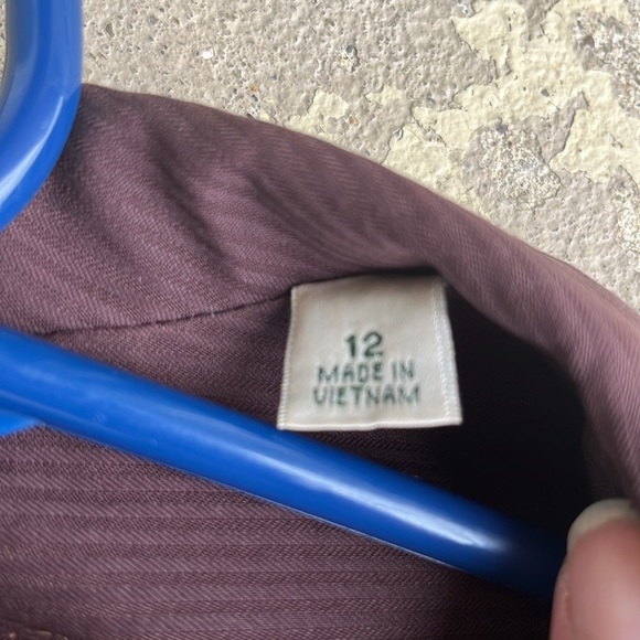 Like new Coldwater Creek brown one button jacket - Picture 4 of 14